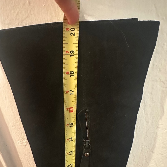 Stuart Weitzman Black Suede Over-the-Knee Boots | Size 6M | Made in Spain - Picture 8 of 8